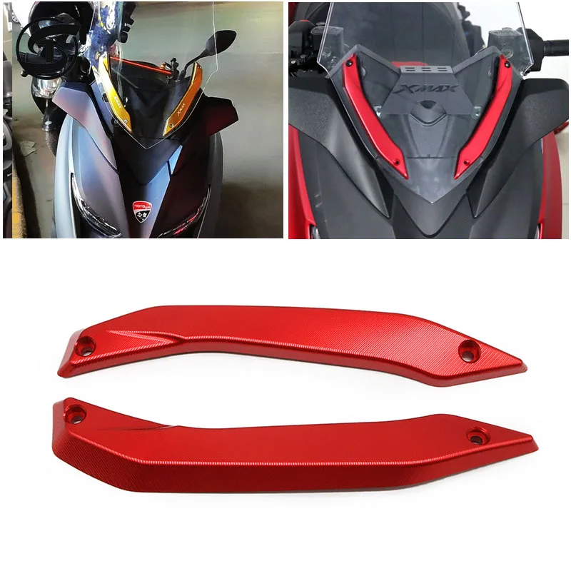 For YAMAHA XMAX 300 250 125 400 X-MAX XMAX300 2017-2022 2021 Modified Windshield Windscreens Deflectors Wind Screen Guard Cover