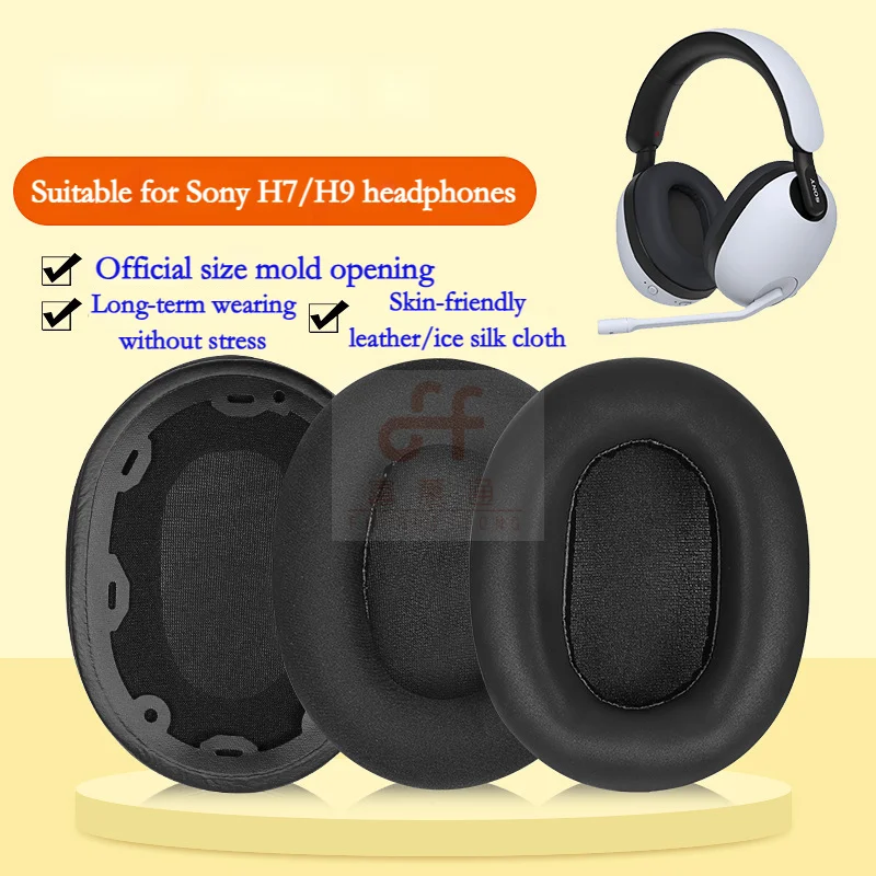 Replacement Cooling Gel Ear Pads Cover Cushions for Sony-INZONE H7 H9 WH-G900N Wireless Noise Canceling Gaming Headset