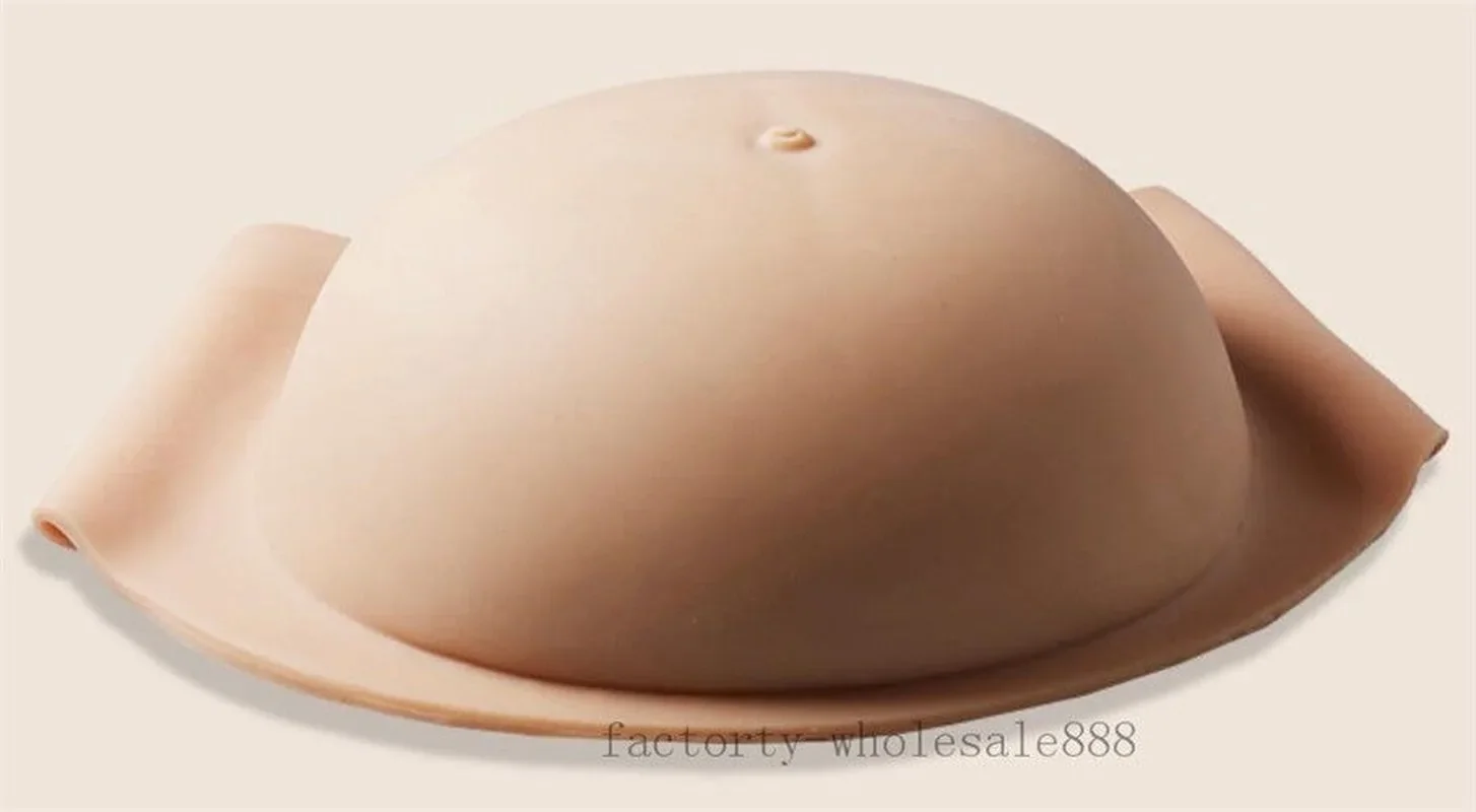 Silicone Belly False Pregnancy Hollow Silicone Fake Belly Movie Studio Actor Portrays Pregnant Woman Fake Pregnancy