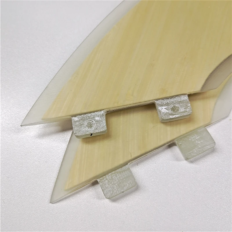 

Surf Fins UPSURF FCS Quillas Bamboo TWIN FIN Double Tabs Fin Keel Fin 2pcs per set Surfboard Fin Free Shipping