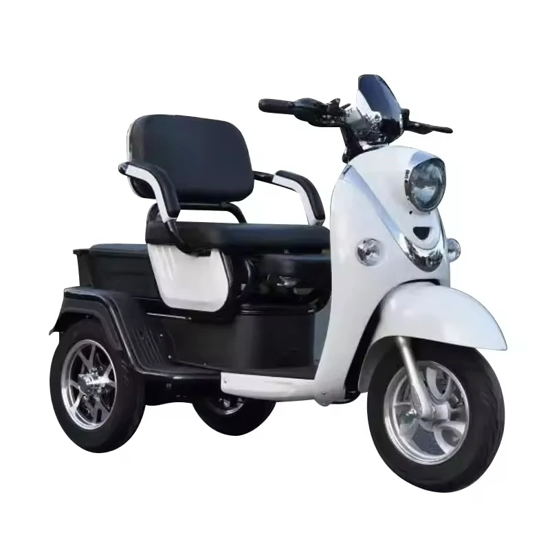 electric tricycle bike factory supply directly 500W 60V20Ah used adult 3 wheel scooter for adult tricyclic bike