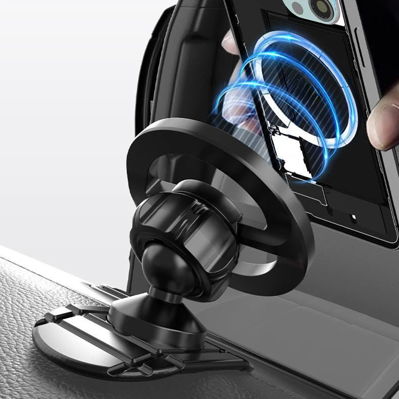 

Car Mobile Phone Holder Central Control Dashboard Car Navigation Adhesive Magnetic Suction Universal Fixed Car Holder