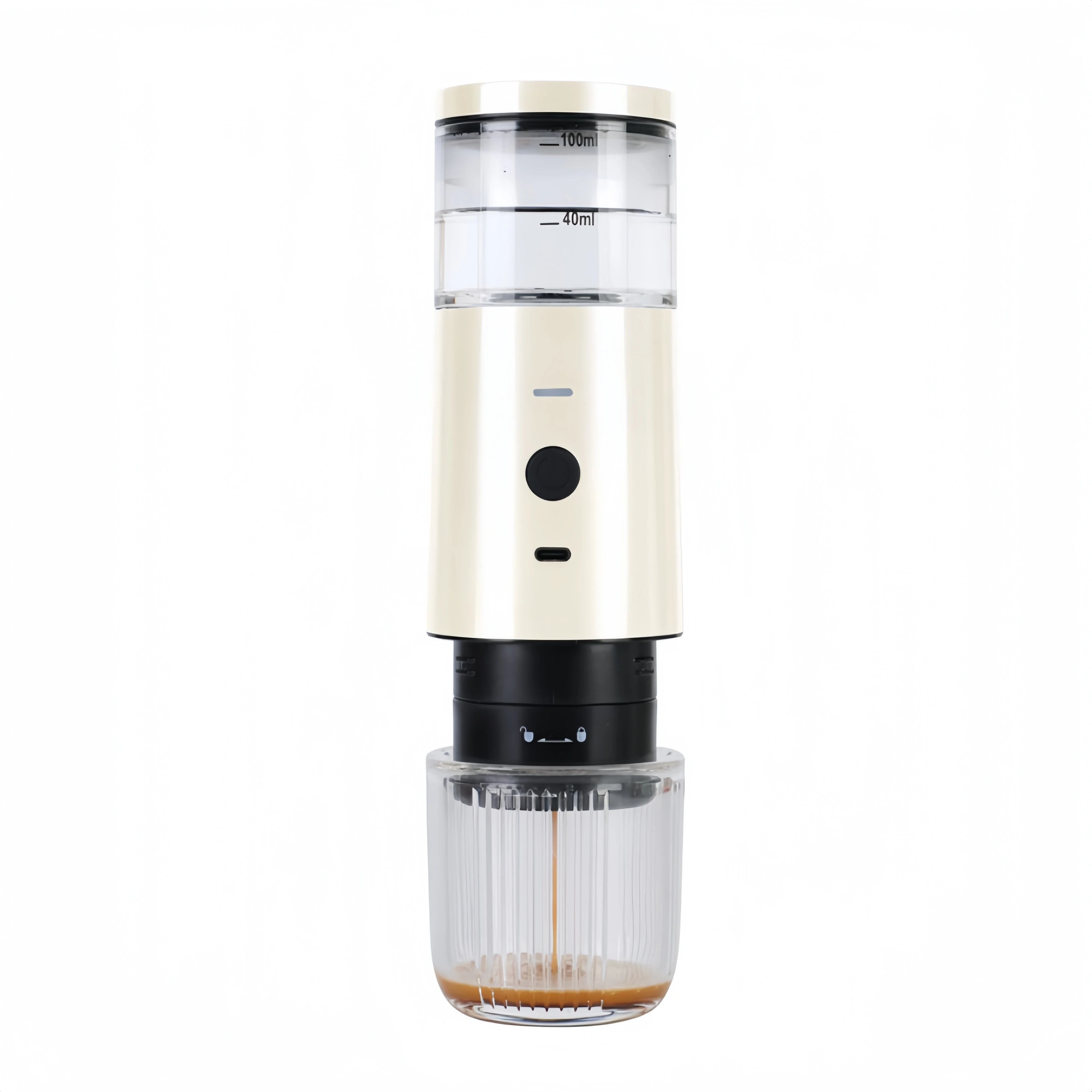 Portable Coffee Machine Capsule Coffee Machine Pressure Extraction Espresso Coffee Maker Wireless Type-c Chargeable