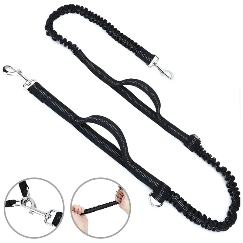 sunorchid Running Waist Bag And Pet Leash Set Adjustable Reflective Puppy Training Pouch Hands Free Waist Bag Running Walking