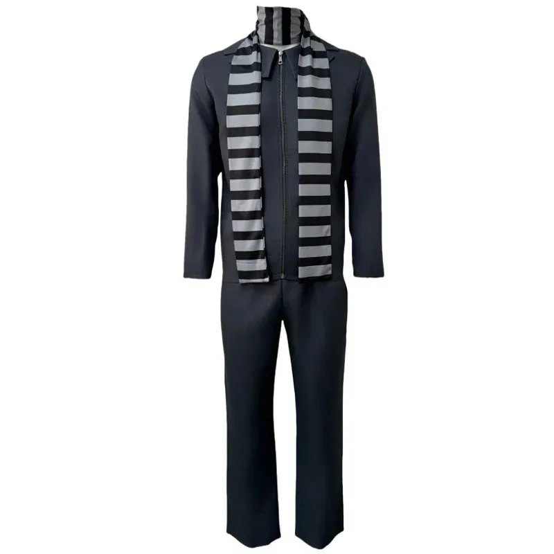 

Lyou 2025 Halloween Movie Minion Thief Dad Gru Costumes Fancy Suits Party Performance Vector Cosplay Uniforms Jakect Pant O★★★kk