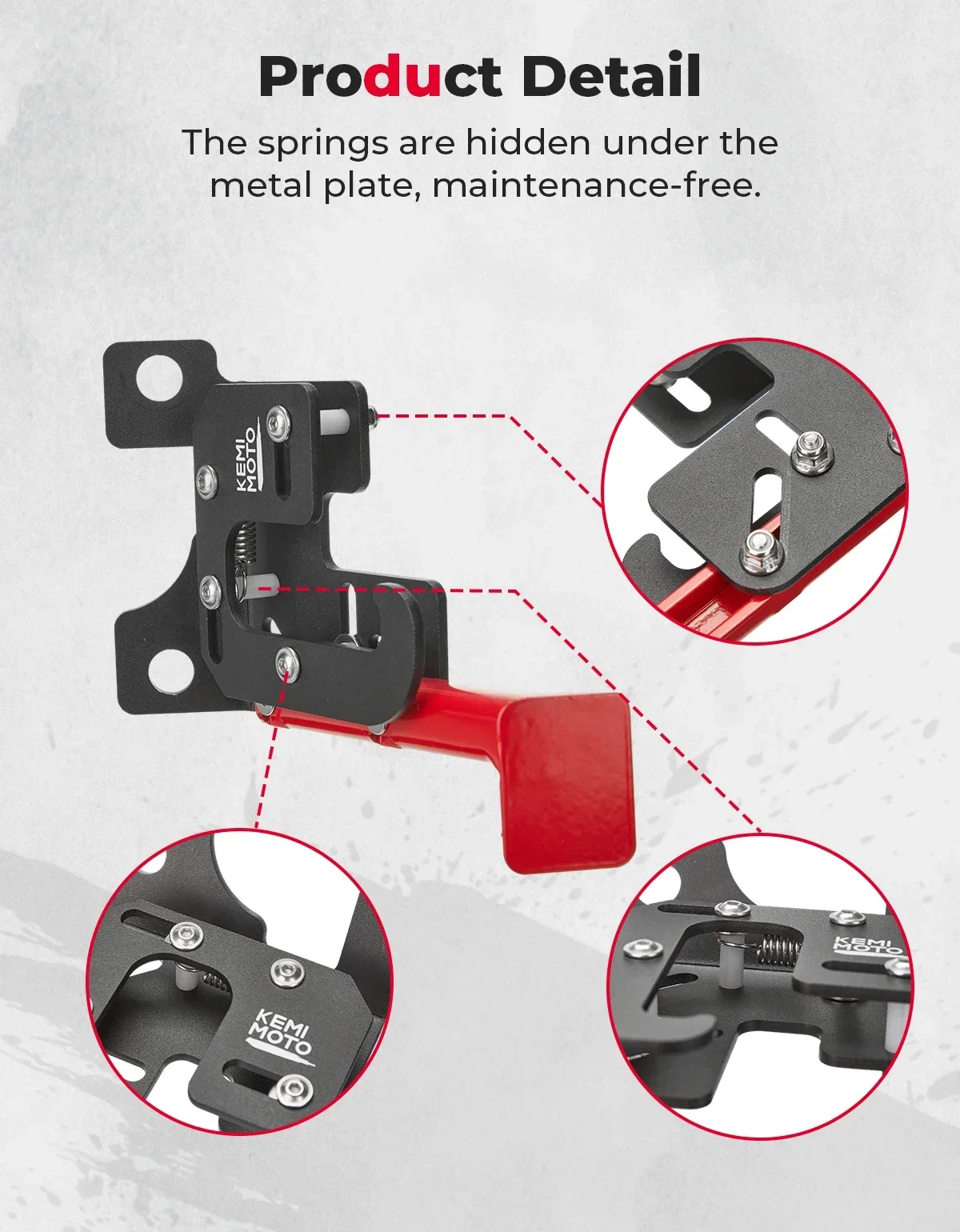 RZR UTV Upgraded Spring Parking Brake Compatible with Polaris RZR XP 1000 Ranger XP 1000 RZR PRO XP Parking Brake Thingy Kit