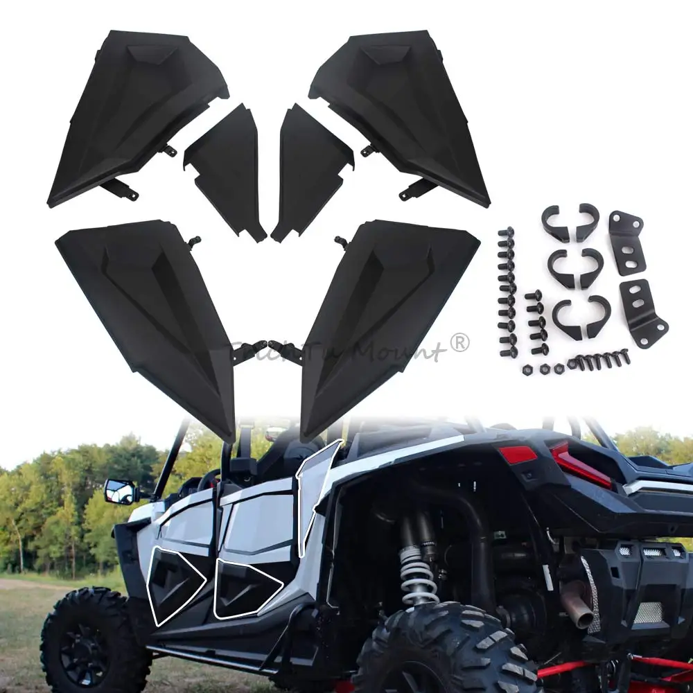 UTV Front & Rear Lower Half Doors Inserts Panels For Polaris RZR XP 4 S4 900 1000 Turbo EPS DYNAMIX 2014-2023 Rpl for 2879942