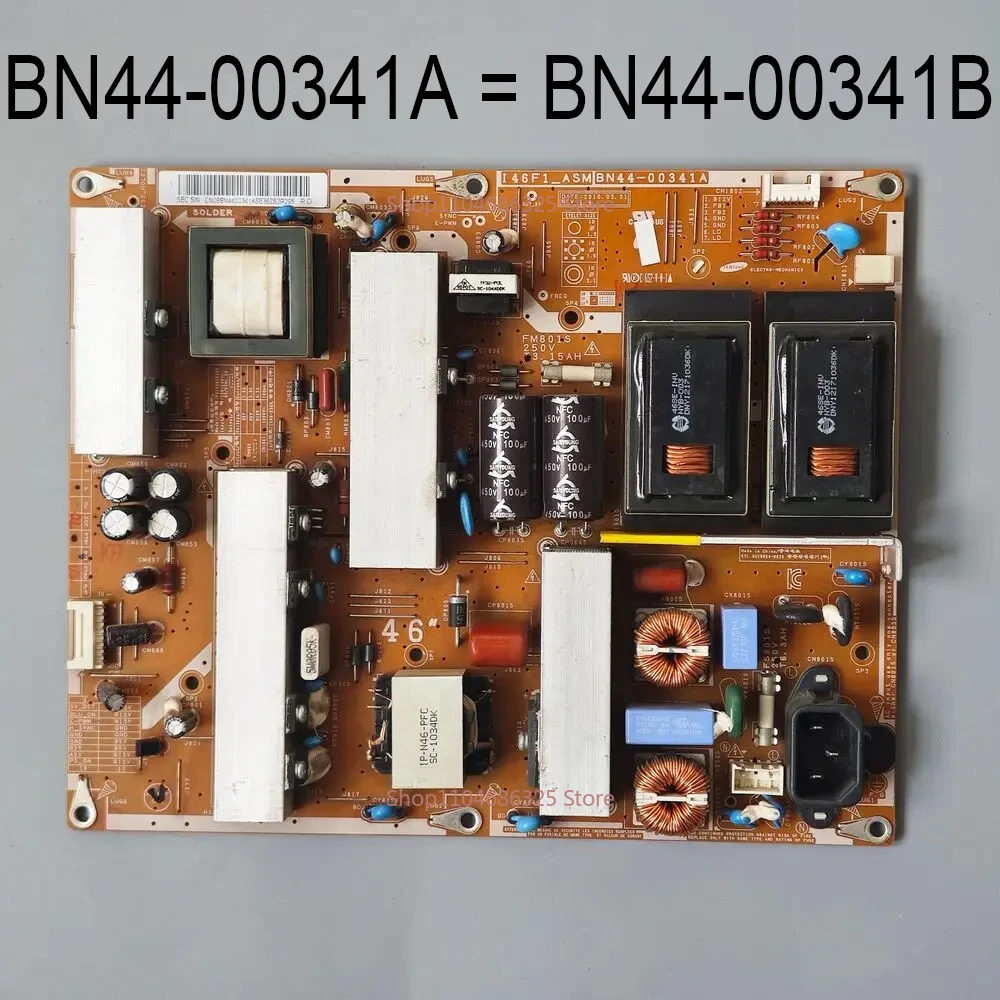 

BN44-00341A = BN44-00341B Плата питания предназначена для телевизора LE46C650L1K LE46C652L2K LN46C530F1F LN46C550J1F LN46C670M1F LN46C670M1F
