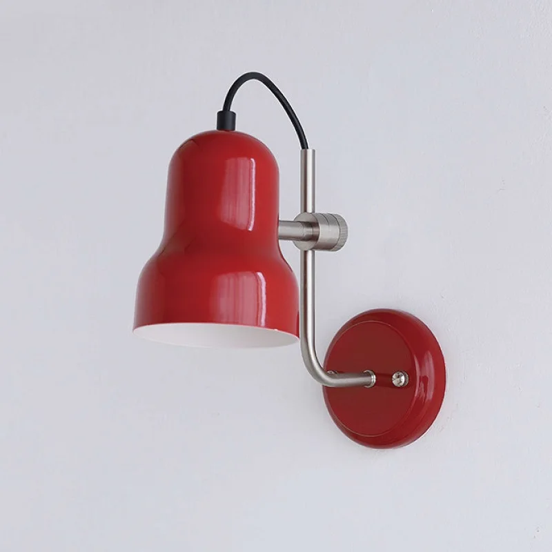 

Retro Wall Lamp Bedroom Bedside Lamp Iron Art Nordic Adjustable Angle Lamp Interior Decoration Lamp