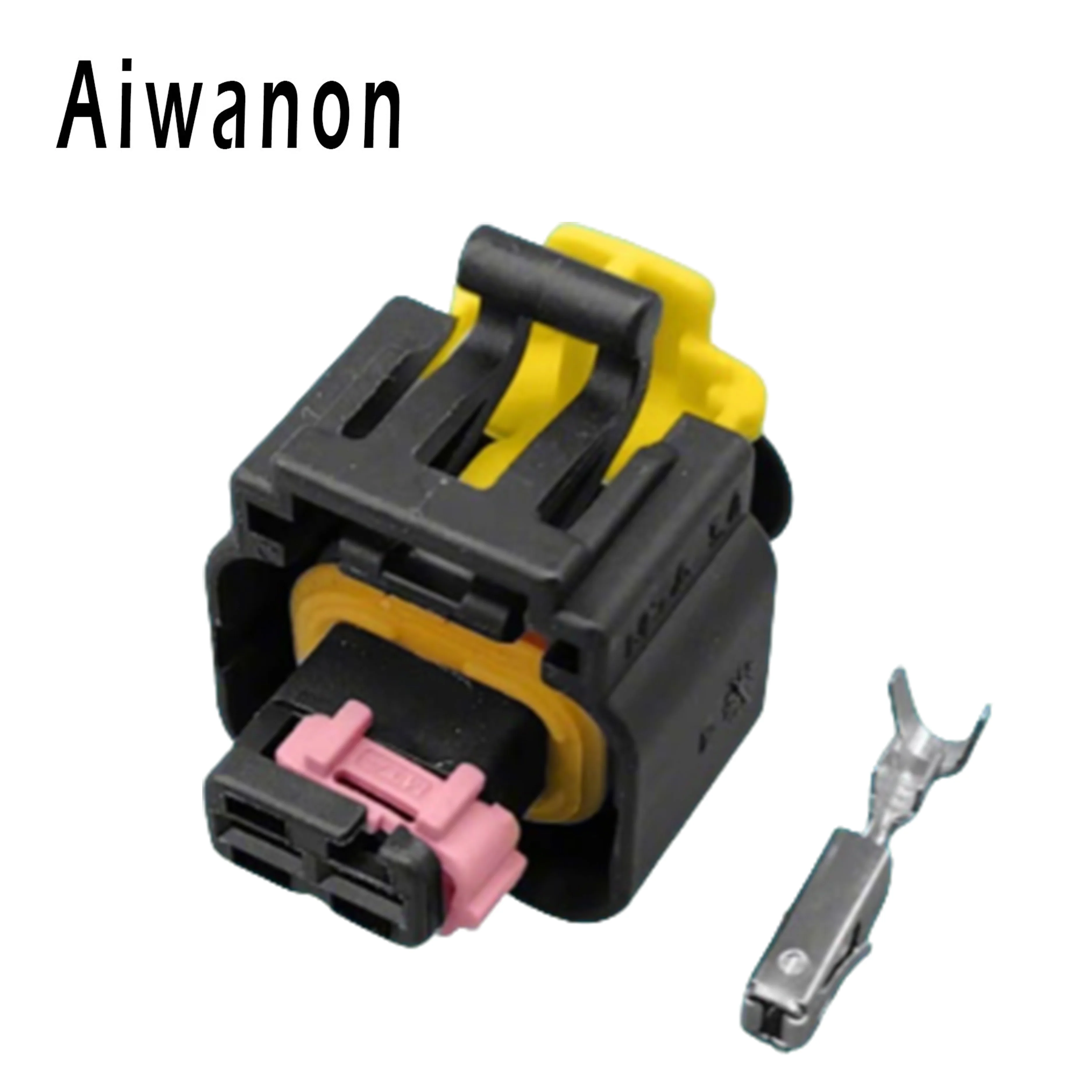 1 Set 2 Pin Car Waterproof Electrical Connectors Fuel Injector Female Wire Harness Plug 4410801 4510801