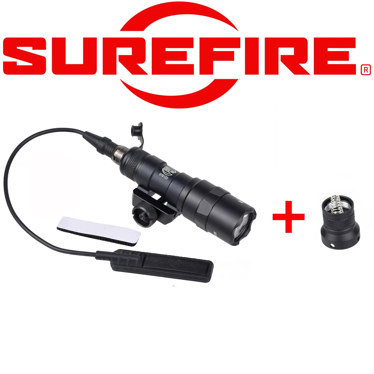 Tactical SureFire M300 M300B M300C Airsoft Weapon Flashlight Hunting Scout Torch Rifle AR15 Gun LED Light Button Remote Switch