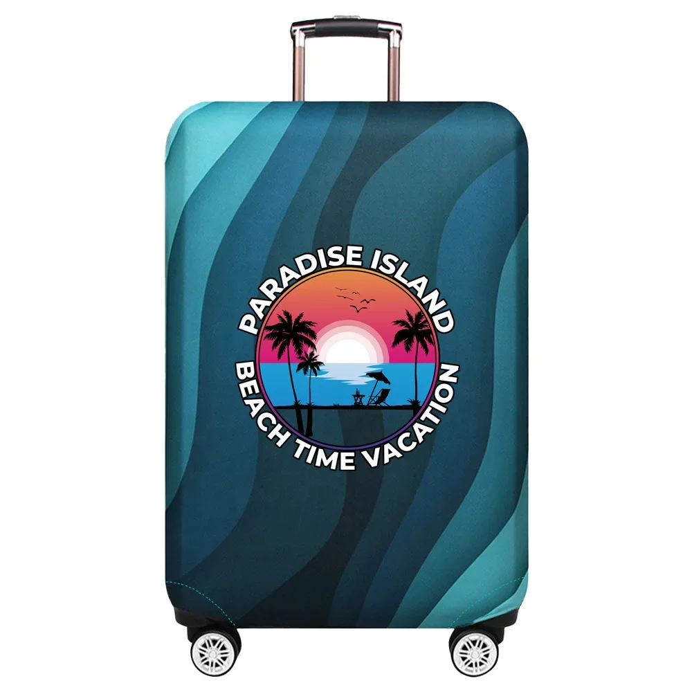 Luggage Cover Suitcase Protector Covers Stretch Fabric Washable Prevent Scratche Holiday Series for 18-32 Inch Trolley Case