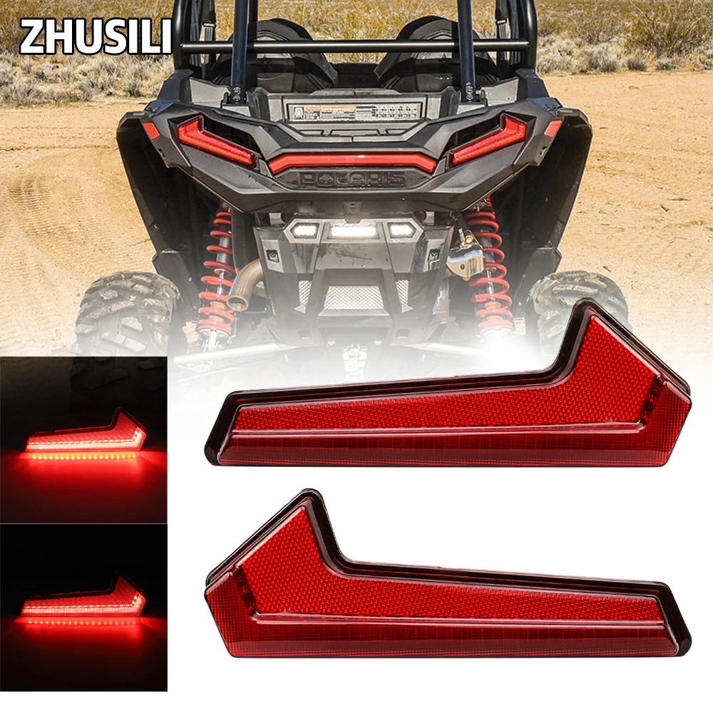 ATV UTV LED Tail Lights Assembly Rear Brake Stop Light for Polaris RZR XP Turbo 2018-2021 Sportsman XP 1000 2017-2021 Tail Lamp