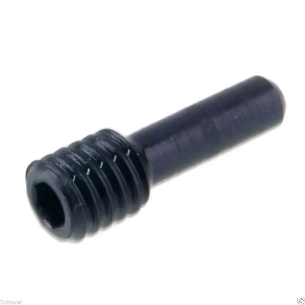 RC AXA0286 Black Metal Screw Shaft M4x2.5mmx12mm 6P for Axial 1:10 Yeti/RR10