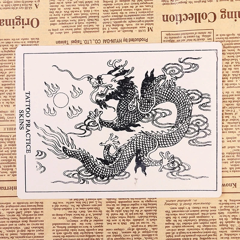15x20 CM Disposable Silicone Tattoo Permanent Makeup Fake Practice Skin for New Beginner Training