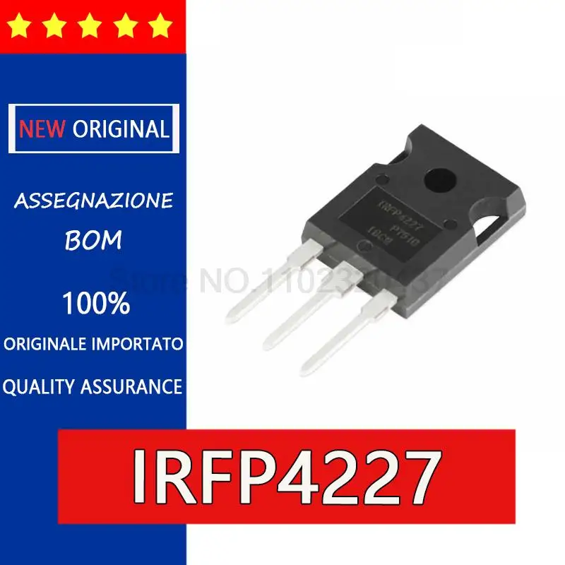 New and original IRFP4227 IRFP4227PBF TO-247 130A 200V 130 a 200 v power inverter field effect tube TO247