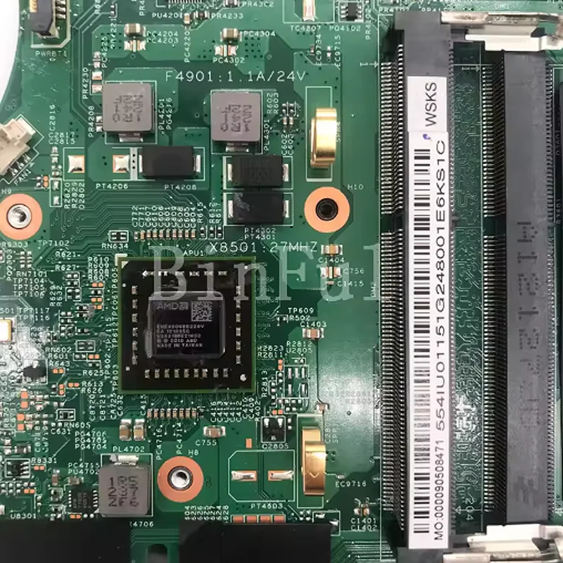 

For Dell M4040 Laptop Motherboard CN-0FXV6Y 0FXV6Y FXV6Y Mainboard 48.4IU01.011 With E-450 CPU HD6320 GPU 100% Fully Tested Good