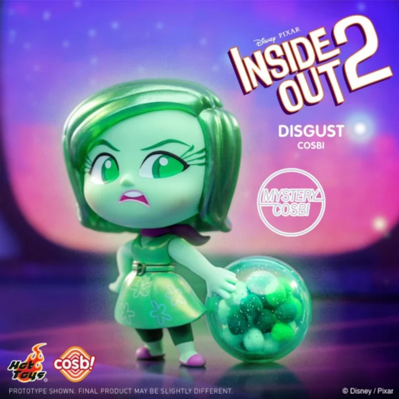 In Stock Hot Toys Sorrowful Joy Cosbi Blind Box Cute Miniature Collectible Figures Dolls Ornaments Children's Gifts