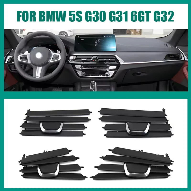 LHD RHD Автомобильная приборная панель Кондиционер Ремонтный комплект вентиляционной решетки переменного тока для BMW 5 серии G30 G31 6S GT G32 520d 525i 530i 540i