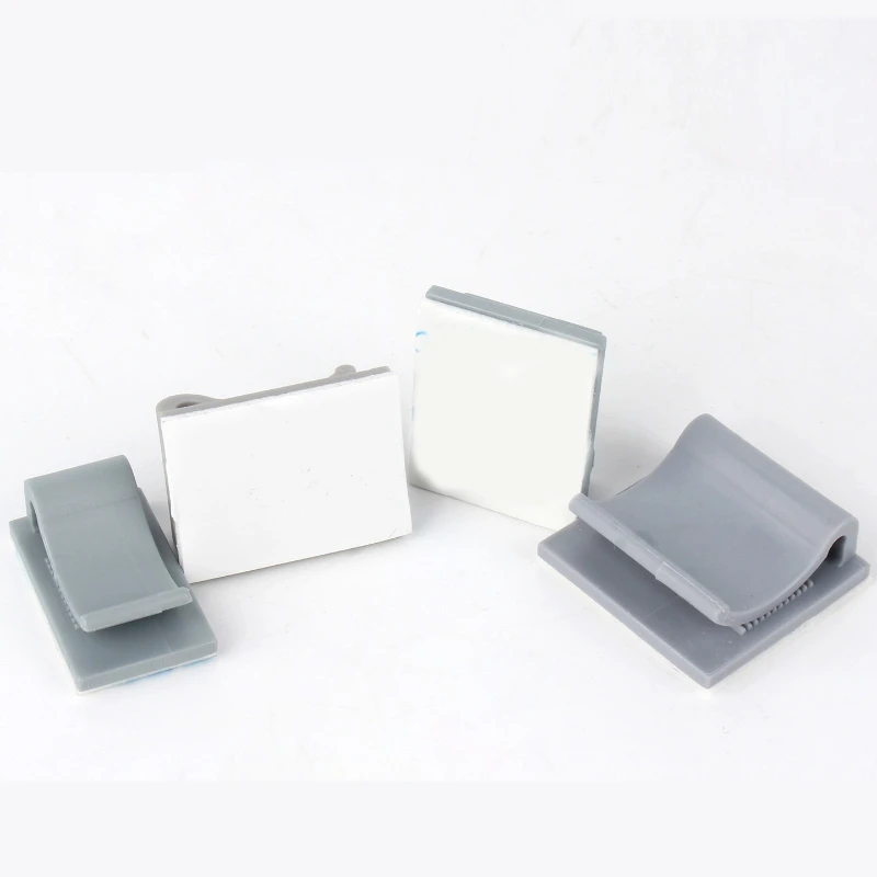 Self-adhesive Cable Clips Wire Cord Management Cable Holder Fixer Organizer Clamp For Home Office Car Wire Manager Wall Stickers