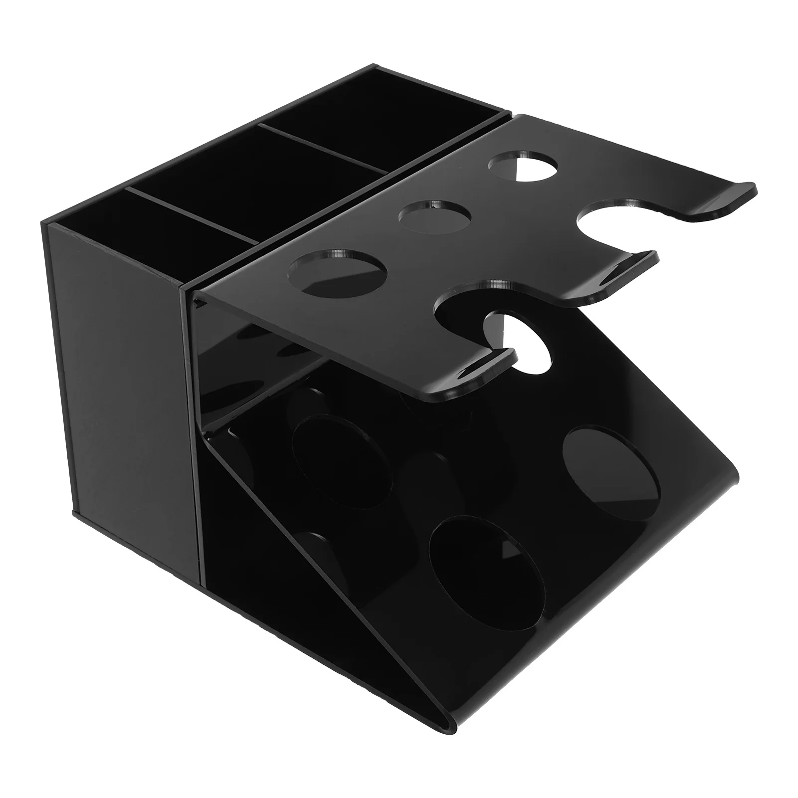 

Razor Holder Clear Acrylic Desk Organizer Bathroom Essential Makeup Storage Rack Vanity Cosmetics Sundries Organizer Desktop