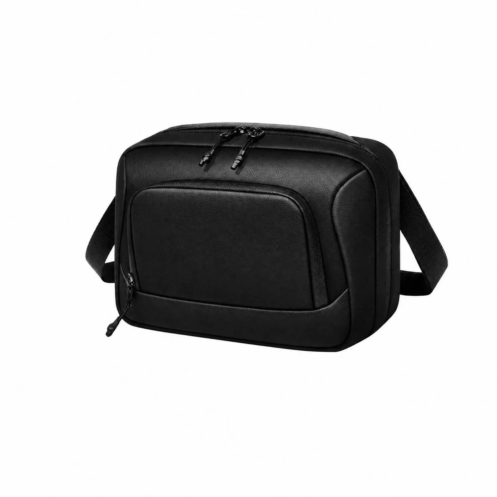 Portable Travel Storage Pouch Oxford Fabric Cable Organizer Bag Detachable Shoulder Strap Electronics Case for Business Trips