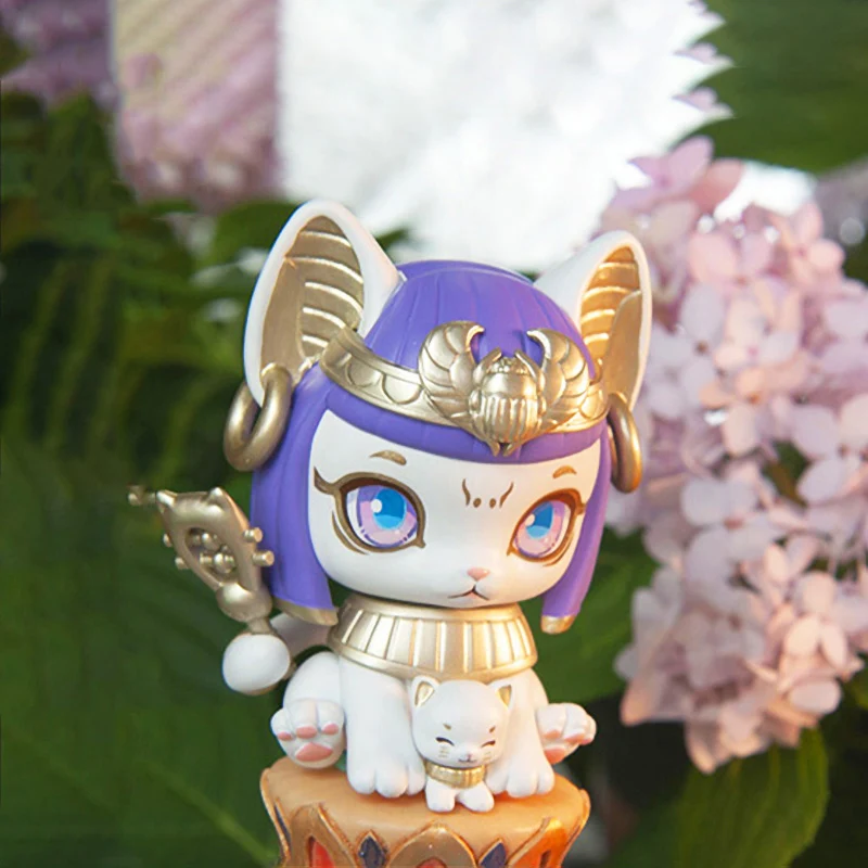 Cute Cartoon Anime AARU GARDEN Egypt Yalu Kindergarten Action Figure Dolls Toys Desktop Model Girl Gift