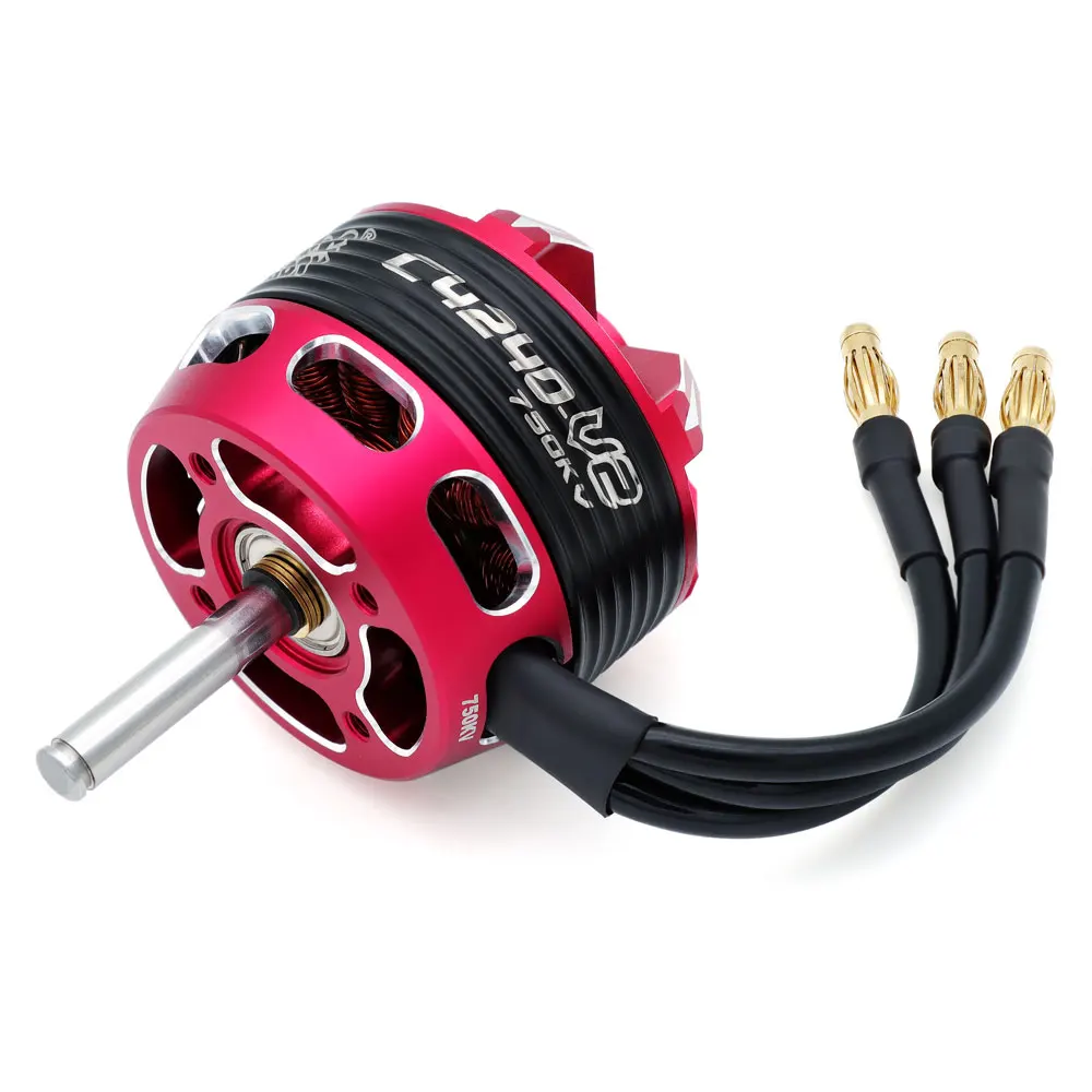 SURPASS HOBBY C42 / C50 Series Flier V2 14-Poles Hi-torque Outrunner Brushless Motor for Fixed Wing Aircraft Multicopter Model