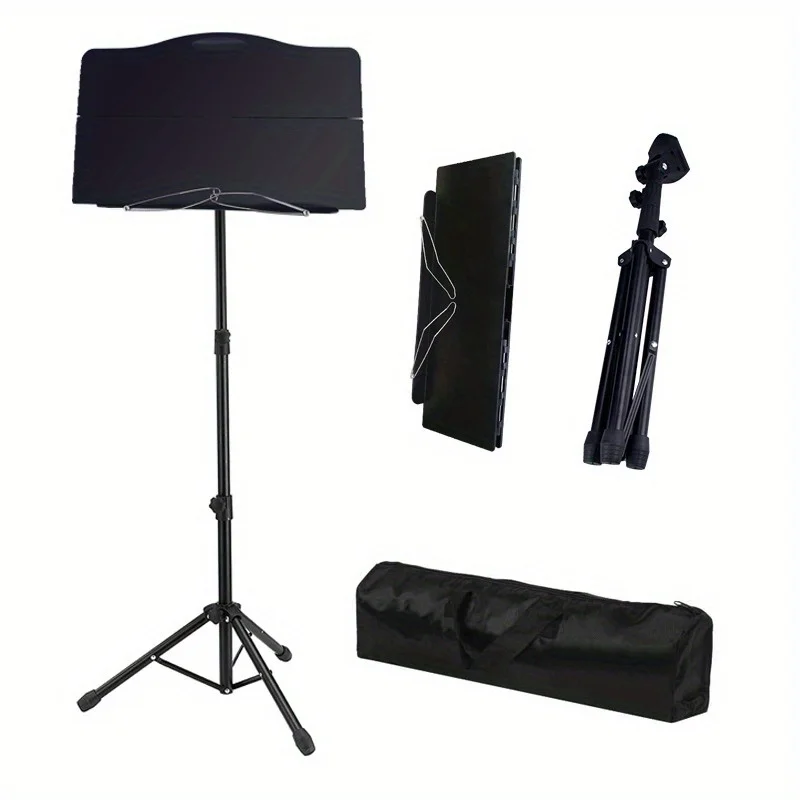 foldable-music-stand-portable-and-adjustable-comes-with-a-carrying-bag-suitable-for-guzheng-and-violin