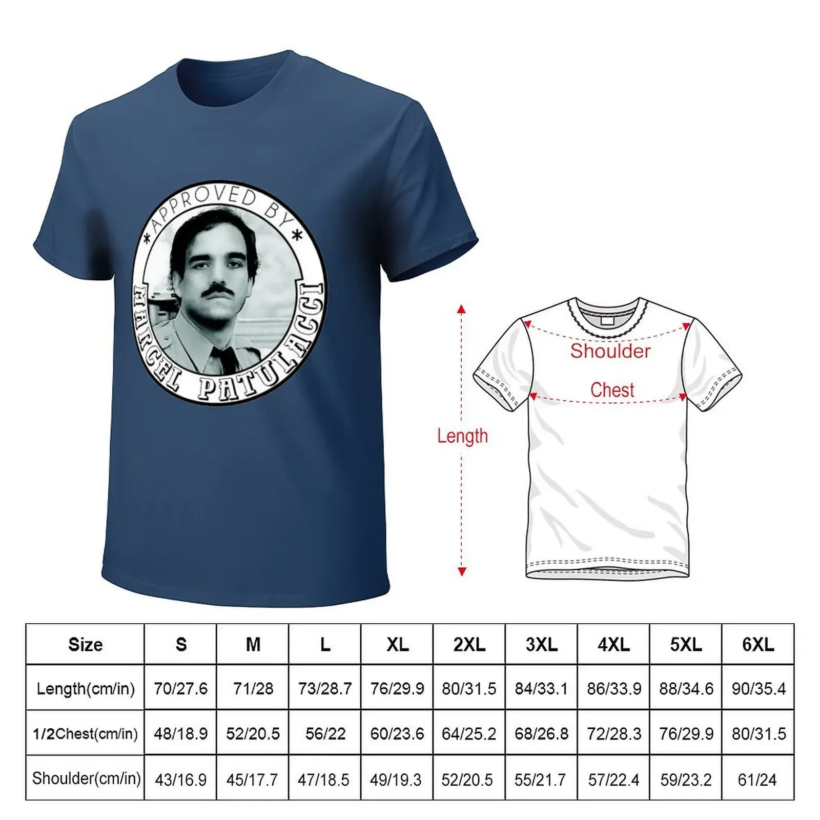 Approved By Marcel Patulacci Les Inconnus T-Shirt boys whites sports fans men t shirts high quality