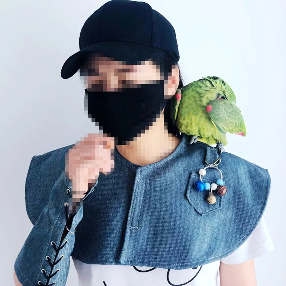 

1Pcs Anti-Scratch Bird Arm Guard Protective Cover Thick Cloth Parrot Shawl for Sun Parrots Love Birds Macaws Pet Arm Protective