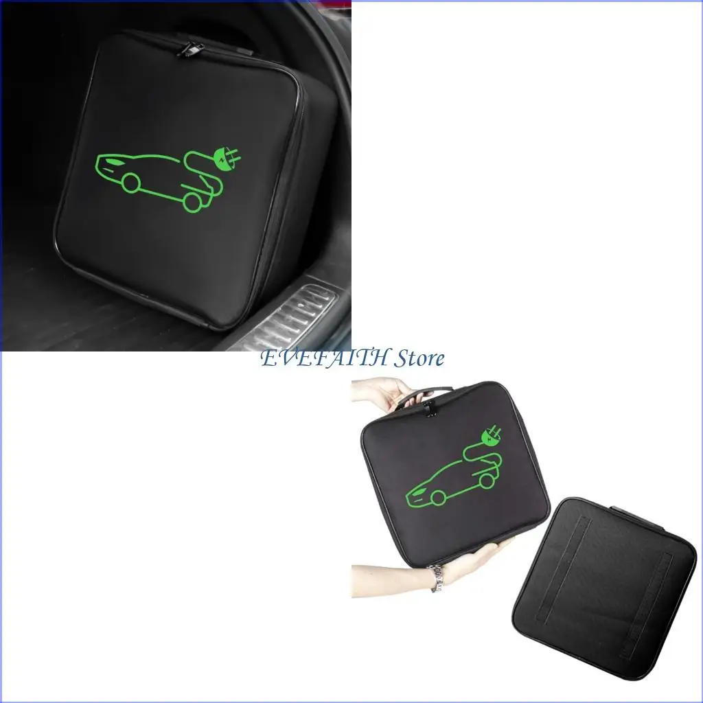 

124B Cable Storage Bag With Shockproof Layer Waterproof Holder