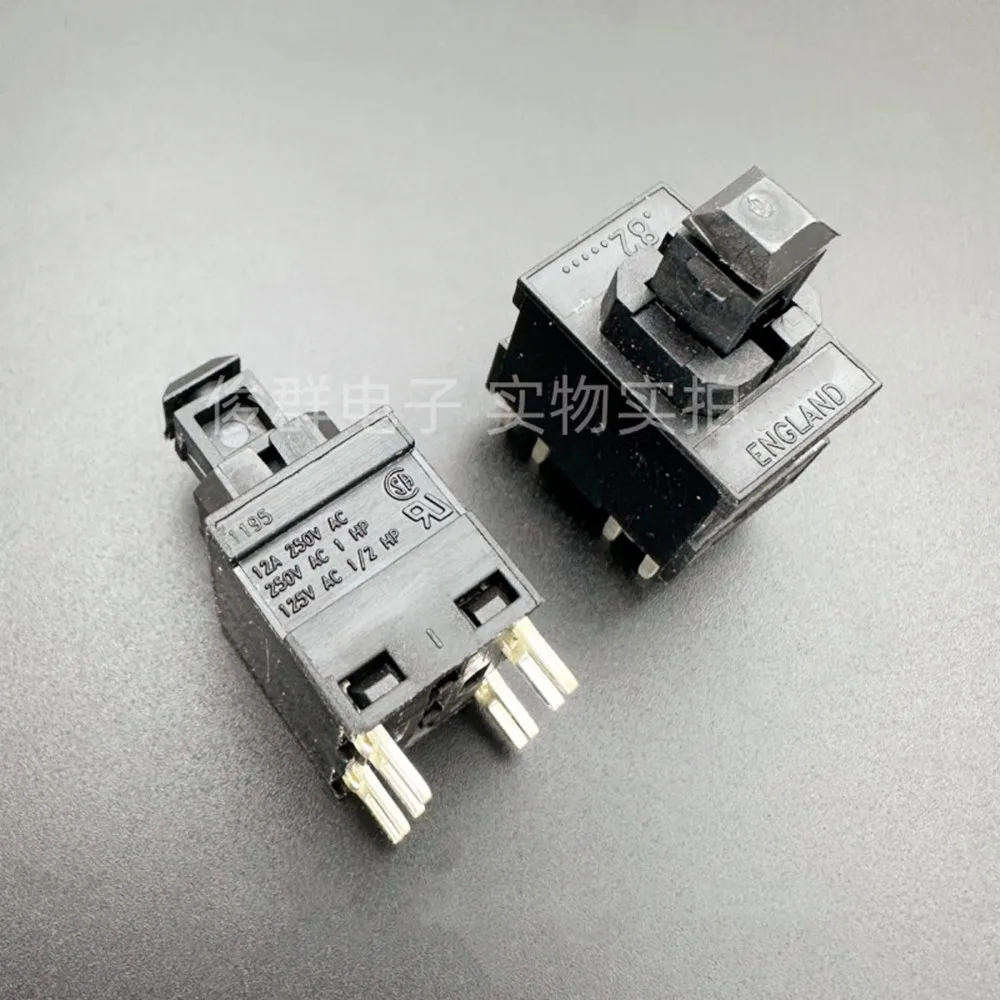 Original New 100% 82 series self locking 4pin 16A high-power power switch dishwasher vacuum cleaner button
