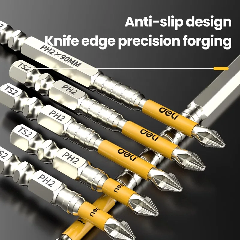 Нескользящая PH2 магнитная крестовая отвертка с пакетной головкой, твердость, сверло, отвертка, ручные инструменты 25/50/65/70/90/150 мм