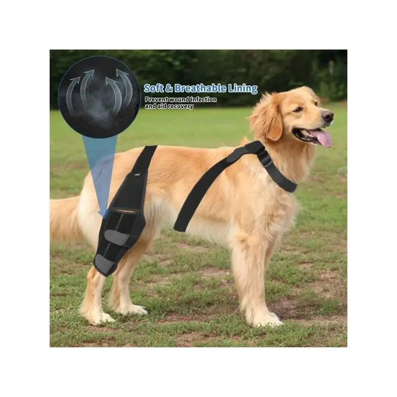 Pet Dog Bandages Dog Injurie Leg Knee Brace Strap Protection For Dogs Joint Bandage Wrap Doggy Medical Supplies Dogs Accessories