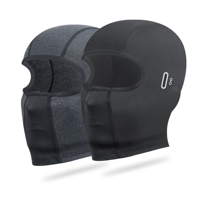 Cagoule de cyclisme, masque facial d'été, doublure de casque de moto, équipement de sauna de vélo, respirant, coupe-vent, anti-poussière, vêtements de sport