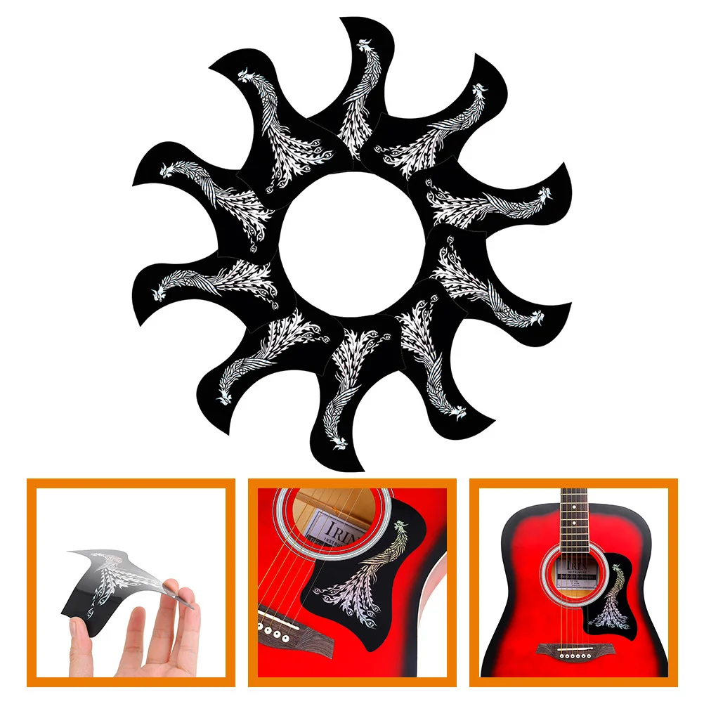 

10Pcs Guitar Pickguards Acoustic Folk Guitar Protection Plate Replacement Scratch-Resistant Guard Pickguard Scratch Plate