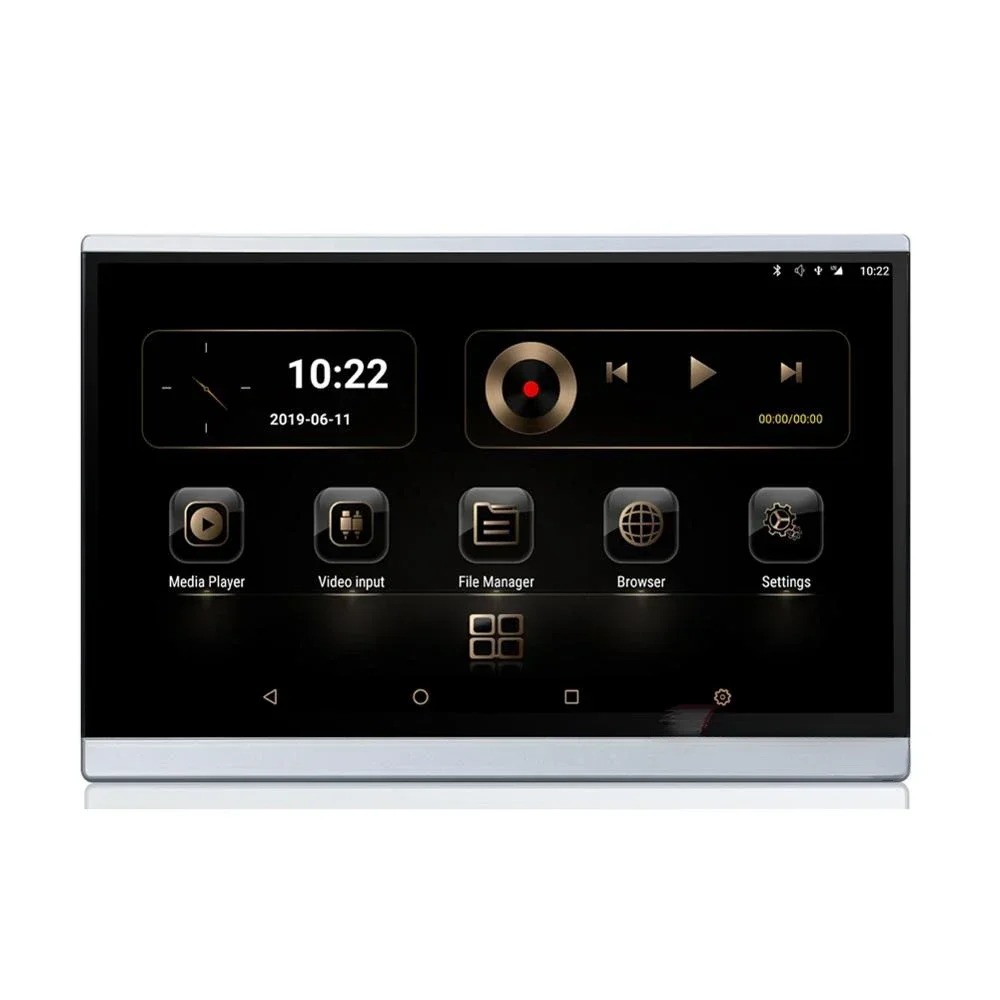 13.3 IPS Touch Screen Android 8.1 Car  Audio Video Headrest Player Universal 1920 x1080P 4K Car Audio Entertainment System