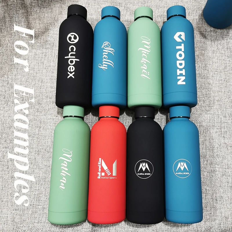 Personalised Thermos Large Vacuum Flask Stainless Steel Portable Thermos Bottle Outdoor Sports Water Bottle Travel Mug 500/750ml