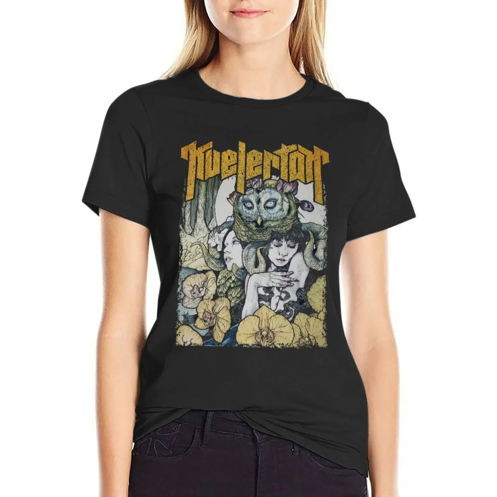 

kvelertak T-Shirt anime clothes sweat tees tops for Women
