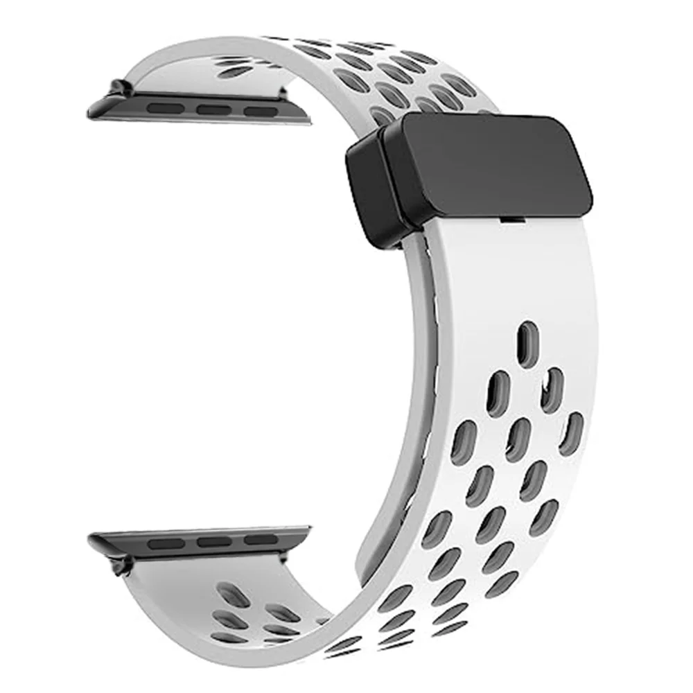 Ремешок силиконовый для Apple Watch band 44 мм 40 мм 45 мм 41 мм 38 42, спортивный браслет для наручных часов iWatch Series 3 5 6 se 7 8 9 Ultra 2 49 мм