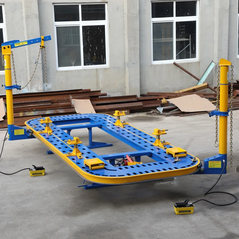 Auto Body Frame Repair System - Auto Frame Corrector and Puller with Measurement System for Crash Repair Shop