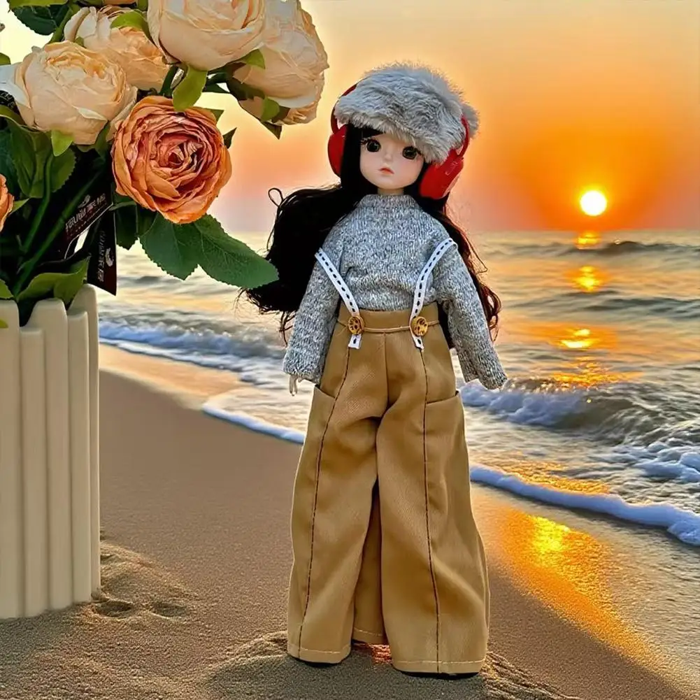

30cm Doll Clothes Changing Clothing Cute 1/6 BJD Doll Outfit Set Girl Toy Gift Doll Accessories