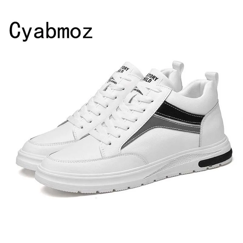 

New Fashion Men Spring/Autumn Taller 5/7cm Sneakers Height Increasing Elevator Outdoor Casual Shoes Male Shoe