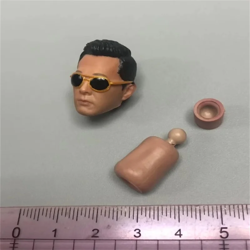 A Toys A002 1/12 Male Donnie Yen Head Carving Shoes Suits Set Crutch Knife Hand Shape Model Fit 6'' Action Figure Body In Stock