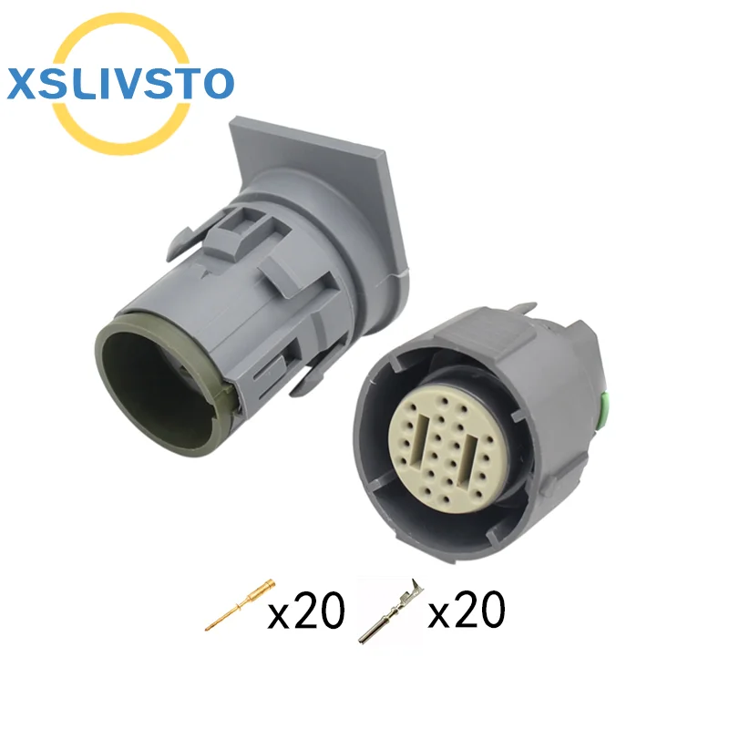 20 Pin female 11 Pin male Auto Urea Pump Plug 13603422 12160781 For Transmission GM LS1 LS6 perkins 1300 injector Connector