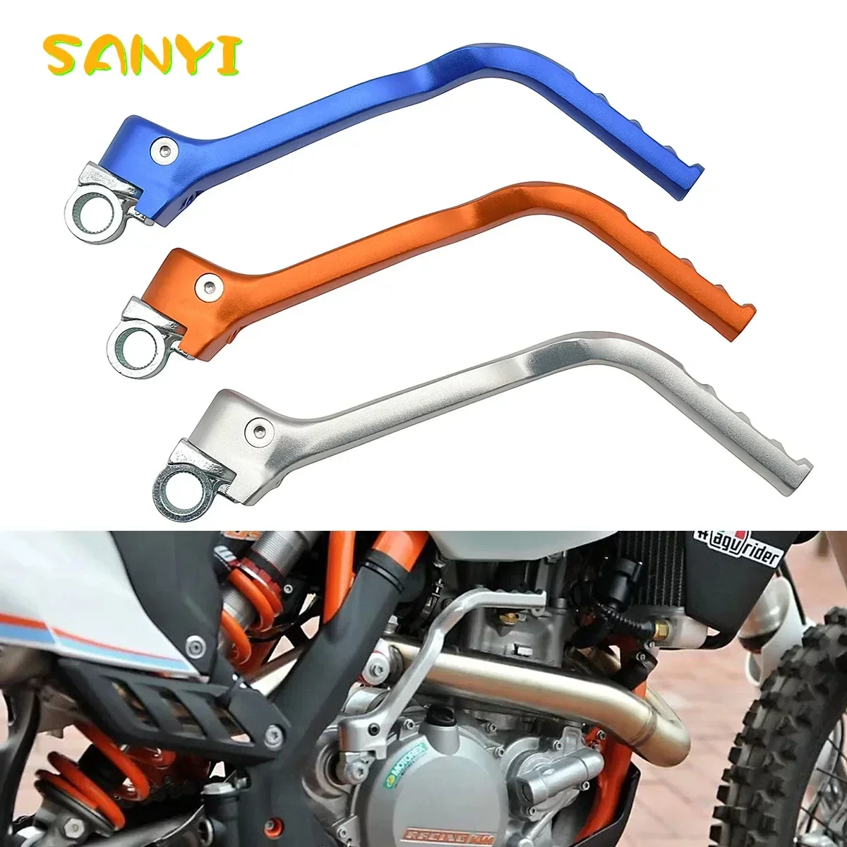 

New Motorcycle Forged Kick Start Starter Lever Pedal For Husqvarn TE250 TE300 TE250I TE300I TC250 2014-2018 For KTM EXC 250 300