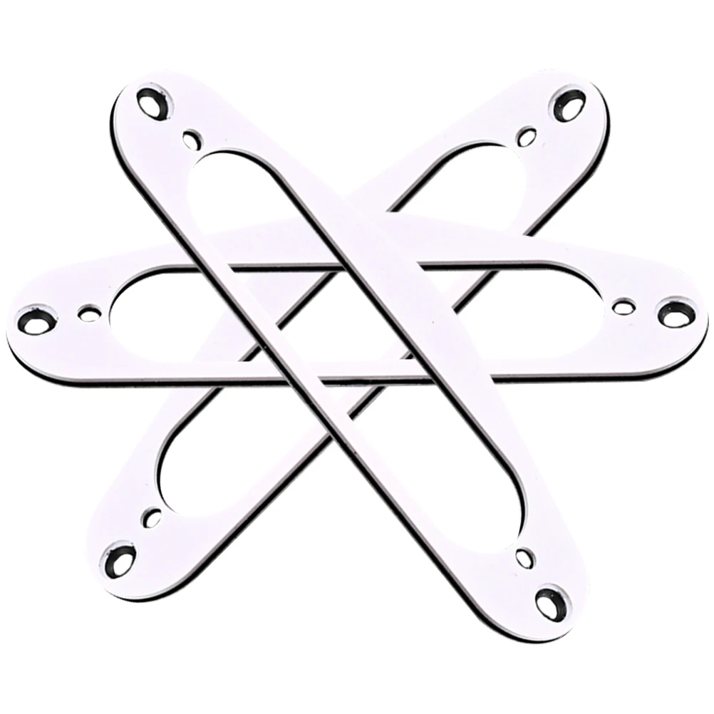 

3pcs Electric Rings Metal Pickup Surround Ring Replacement Diy Guitar Accessories Pickup Mounting Ring Guitar Supply Musical