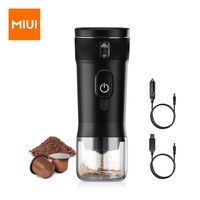 Portable Coffee Maker MIUI Small Espresso Machine DC12V Travel Coffee Maker for Car Outdoors Camping Backpacker Lightweight