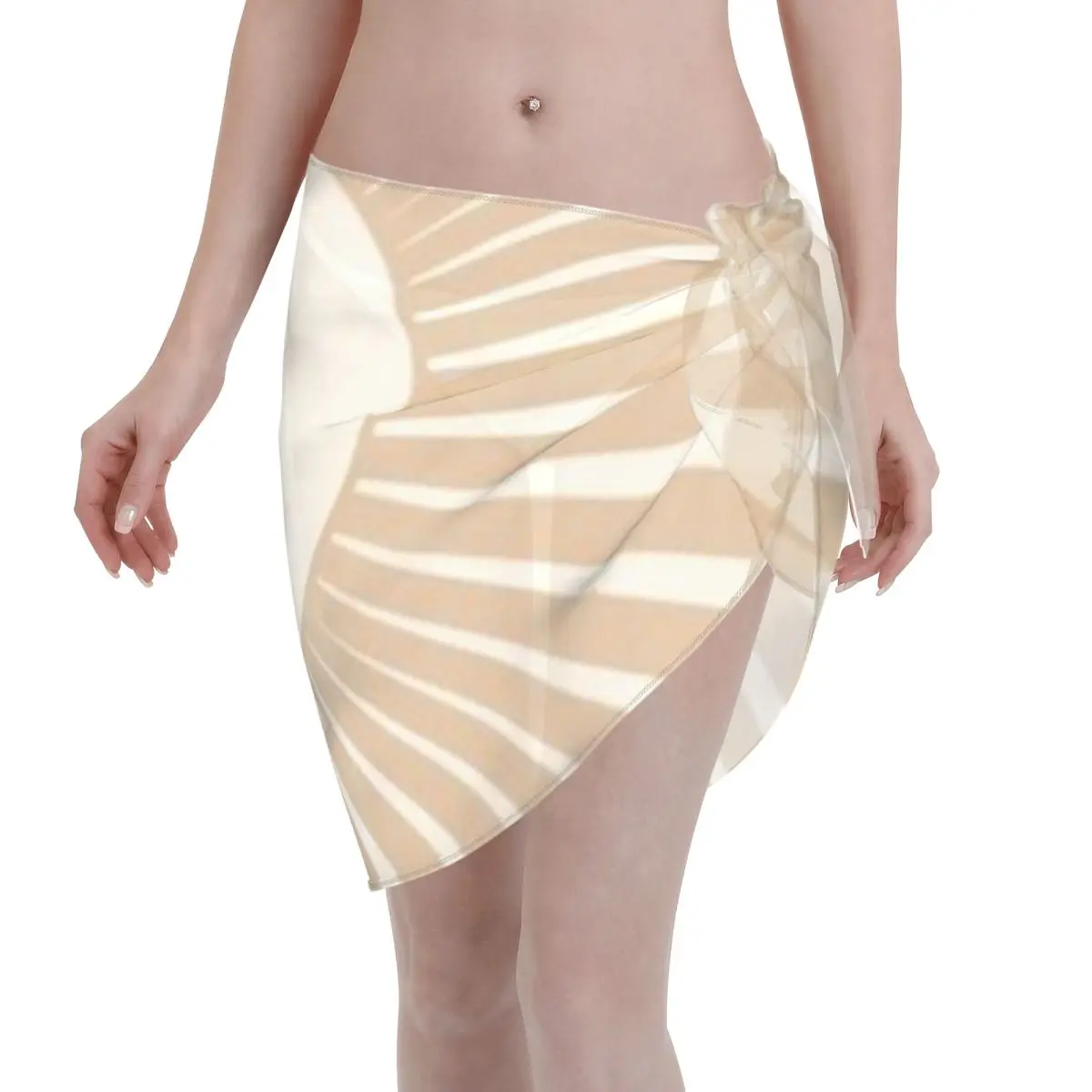 Promotion Mid Century Modern Sun Women's Beach Wrap SkirtYacht Party Beach Pareo Wrap